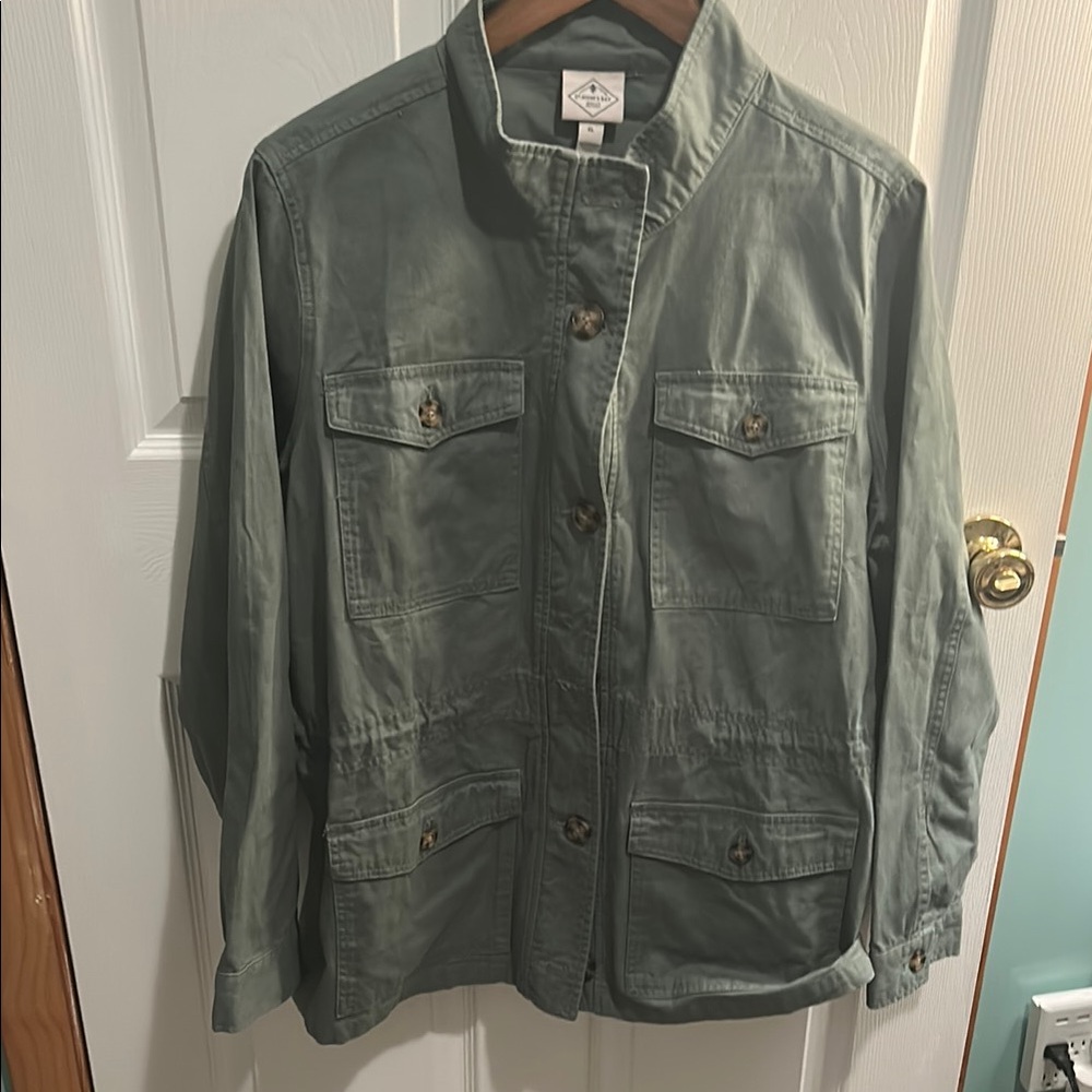 St Johns Bay- Green Utility Jacket